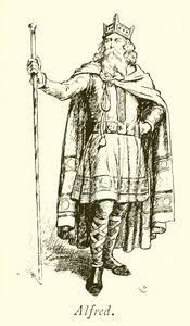 Kral Büyük Alfred by Gordon Frederick Browne