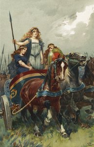 Kraliçe Boadicea by Gordon Frederick Browne