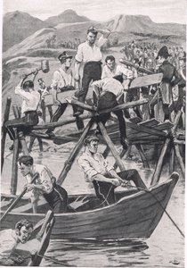 Guadiana Üzerindeki Köprünün İnşası, 3 Nisan 1811, 