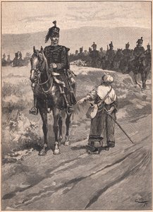 Brunswick Dükü ve Süvarileri (Kara Brunswickers) MS 1810 by Gordon Frederick Browne