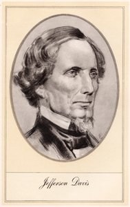 Jefferson Davis, Amerikalı asker ve politikacı, 20. yüzyılın başlarında by Gordon Ross