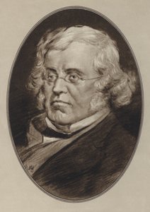 William Makepeace Thackeray (taş) by Gordon Ross