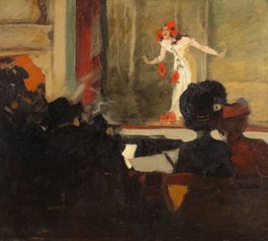 Müzik Salonu Sahnesi, c.1900 by Gosta von Hennigs