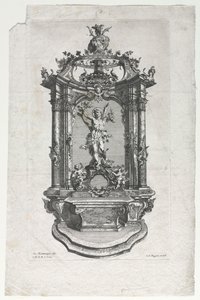 Oymacılar için Altar modeli.
