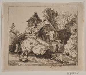 eski çiftlik evi by Gottfried Schaper
