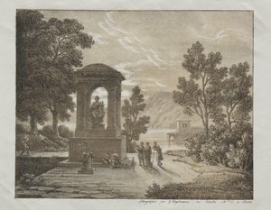 Kalem, Kalem, Fırça gibi farklı Çizim araçlarını kullanan Litografi Denemeleri Kitabı..., c. 1816.