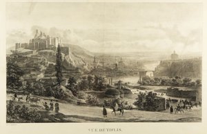 Tiflis manzarası, 1830
