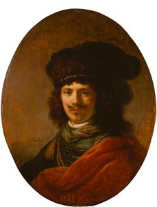 Genç bir adamın portresi, 1637. by Govaert Flinck