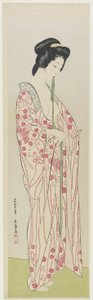 Kimono İç Çamaşırlı Kadın, Mayıs 1920 by Goyo Hashiguchi