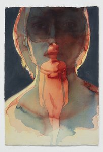 Emergence, 2015 (Arches üzerine suluboya)