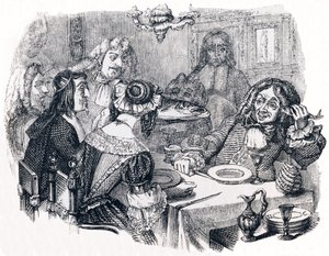 Gülmek ve balıklar - La Fontaine'in Masalları by Grandville