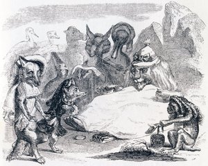 Aslan, kurt ve tilki - La Fontaine