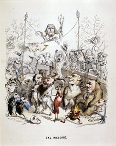 Maskeli hayvan topu - Grandville tarafından by Grandville