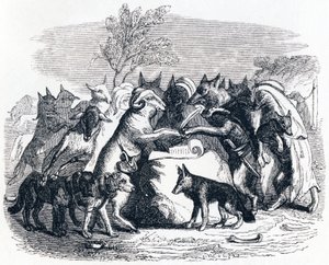 Kurtlar ve koyunlar - La Fontaine