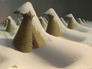 Ocak, 1940-41 by Grant Wood