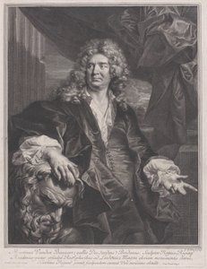 Martin Vanden Bogaert, Desjardins, 1698. by Gérard Edelinck