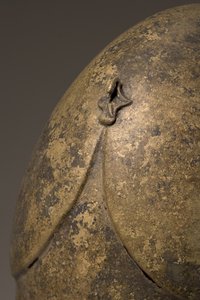 Fallik aplikeli miğfer, Chalcidian, MÖ 5.-4. yüzyıl bronz detayı 249035