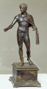 ಹರ್ಮ್ಸ್, ಮಹ್ದಿಯಾ, c.100 BC (ಕಂಚಿನ) ಟರ್ಕಿಯಲ್ಲಿ ನೀರೊಳಗಿನ ಉತ್ಖನನದ ಸಮಯದಲ್ಲಿ ಕಂಡುಬಂದಿದೆ