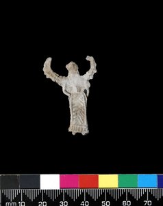 Kanatlı bir tanrıçanın kabartma süsü (kurşun) by Greek