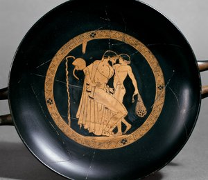 Kırmızı figürlü Bardak (seramik) by Greek School