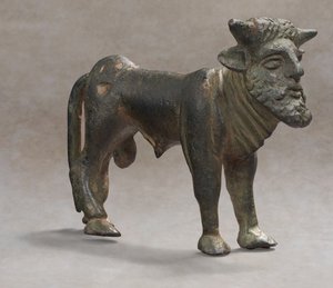 Yunan bronz Acheloos, M.Ö. 500-450 civarı by Greek school