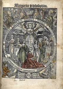 margarita felsefi Başlık sayfası, 1504