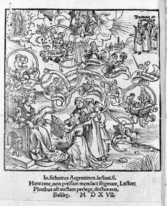 Liberal Sanatlar: Trivium ve Quadrivium - Gregor Reisch (1467-1525) tarafından “” Margarita Philosophica” da. Balya