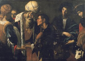 Müsrif oğlunun dönüşü by Gregorio Preti