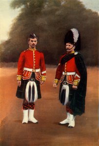 'Gordon Highlanders Özel ve Onbaşı', 1900.