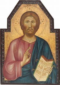 Mesih Blessing, c. 1310. by Grifo di Tancredi
