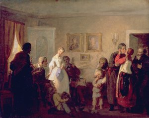 Malikanedeki Yeni Evlileri Tebrik Etmek, 1860