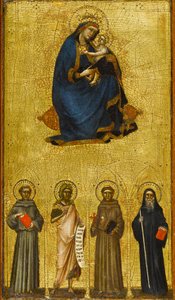 Azizler ile Madonna ve Çocuk, 1360 dolaylarında (kavak panelinde tempera ve altın varak)
