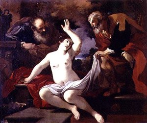 Susanna ve Yaşlılar by Guercino