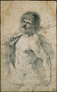 Herkül, 17. yüzyıl by Guercino