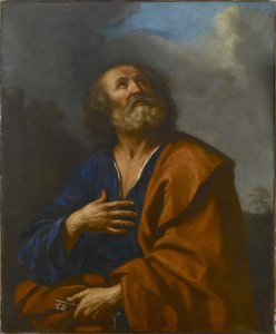 Havari Peter. by Guercino