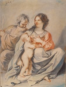 Kutsal Aile by Guercino