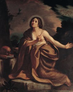tövbekar Magdalene by Guercinos workshop
