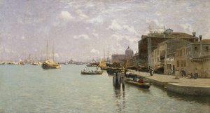 Giudecca'da sabah, Venedik