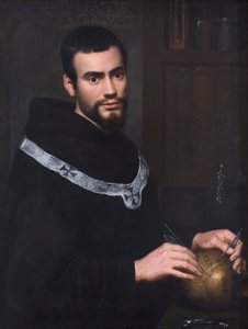 Genç bir keşişin portresi by Guido Cagnacci