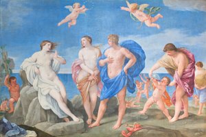 Ariadne ve Bacchus (tuval üzerine yağlıboya) by Guido Reni