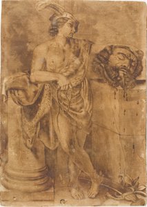 Goliath Başkanı ile David by Guido Reni