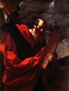 Yasa Tabletleri ile Musa by Guido Reni