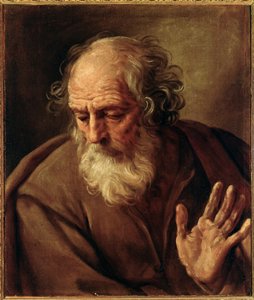 Portrait of Saint Joseph Guido Reni dit The Guide (1575-1642) 1640-1642 Tuval üzerine yağlı boya Dim 65x53 cm Roma, Ulusal Antik Sanat Galerisi, Palazzo Corsini by Guido Reni