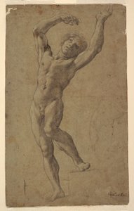 St. Sebastian için Çalışma, Pomarici Santomasi Müzesi, Puglia, İtalya by Guido Reni