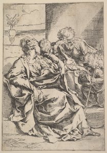 Kutsal Aile, ca. 1595-1600. by Guido Reni