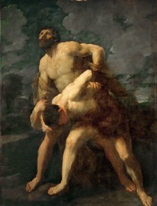 Herakles ve Achelous arasındaki mücadele, 1620-1621. by Guido Reni