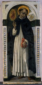 Vincent Ferrer, c.1500 (ahşap üzerine tempera) by Guidoccio di Giovanno Cozzarelli