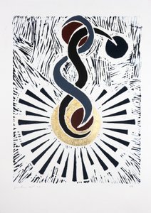 Ters Balerin Nº2, 2019 (linocut)