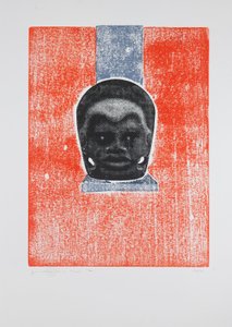 Görünmez Oda nº5, 2019 (gravür ve serigrafi) by Guilherme Pontes