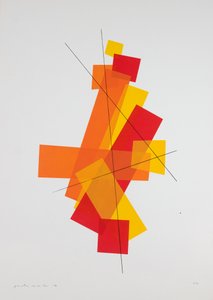 Hareket Nº8, 2019 (serigrafi)
